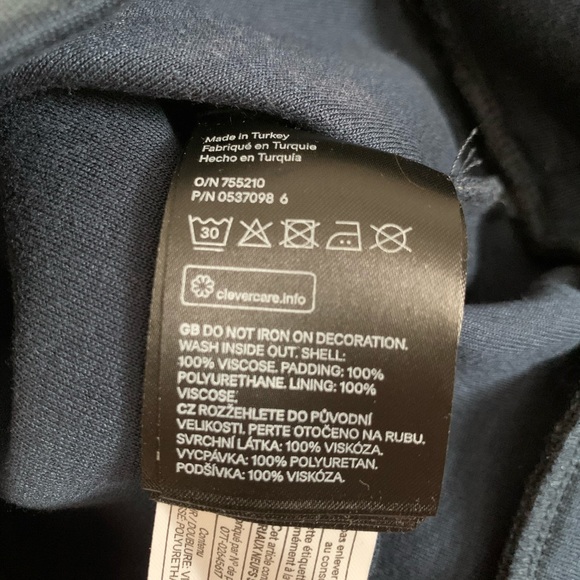 Navy Blue Sequin Crewneck H&M - Picture 7 of 7